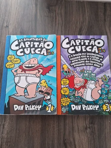 Livros do Capitão Cueca