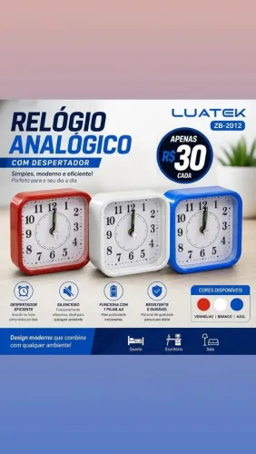 Relógio despertador