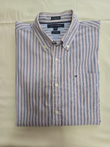 camisa social masculina tommy hilfiger