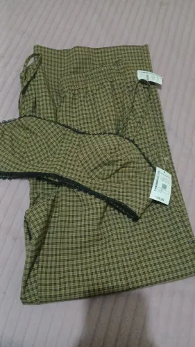 Conjunto calça e cropete 