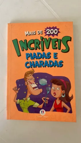 Livro - Mais de 200 incríveis piadas e charadas