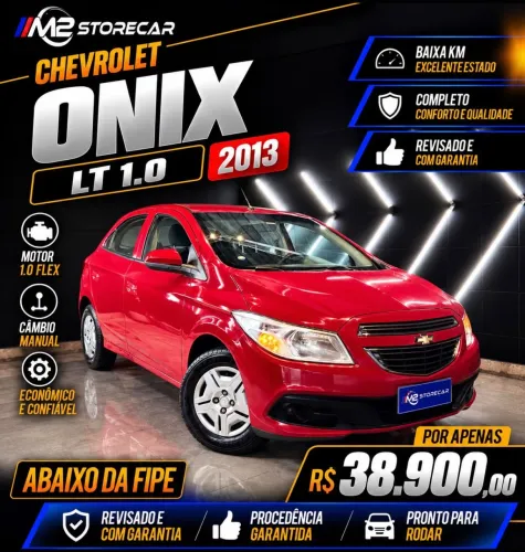 Chevrolet Onix Hatch LT 1.0 8V Flex Power Mec. 4P 2013