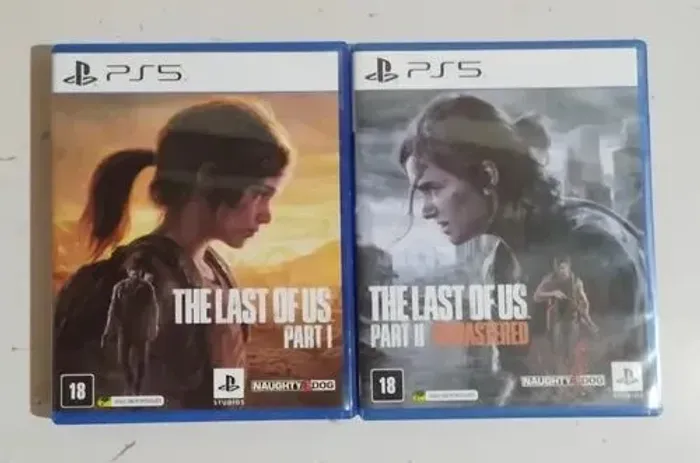 Jogos ps5 coleção The last of us 1 e 2