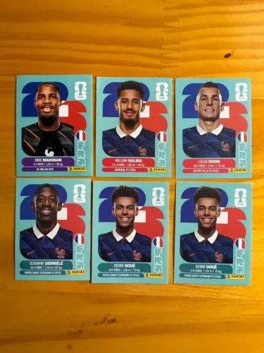 Figurinhas França Copa 2026 - Escolha a Sua