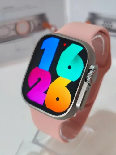 Smartwatch Microwear 49mm Pulseira Rosa