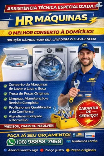 Consertos de máquinas de lavar