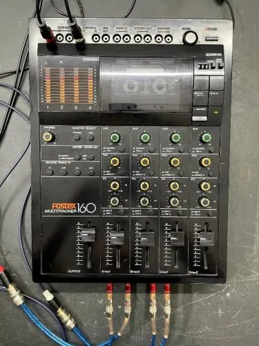 Fostex 160 gravador multipista de fita cassete portastudio tascam sansui otari teac marant