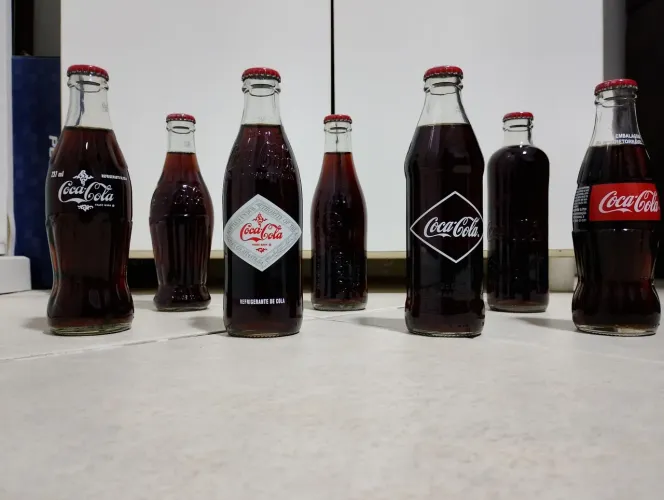 Garrafas colecionáveis de Coca-Cola