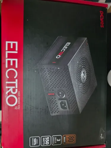 Fonte pcyes 550w