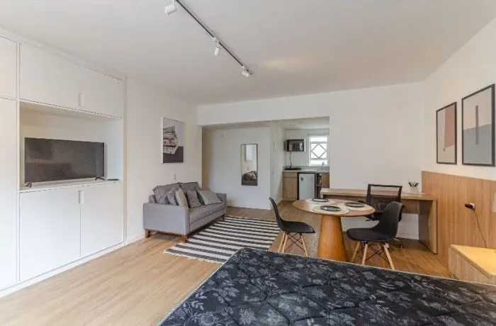 Loft mobiliado Duque de Caxias 1705 Centro Histórico Poa