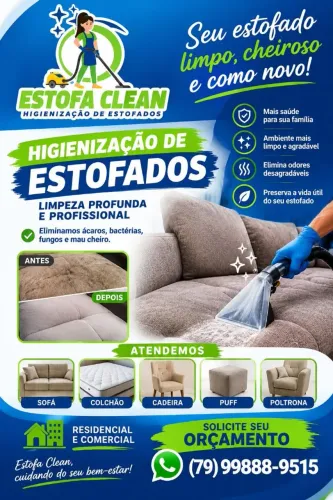 Limpeza de estofados 