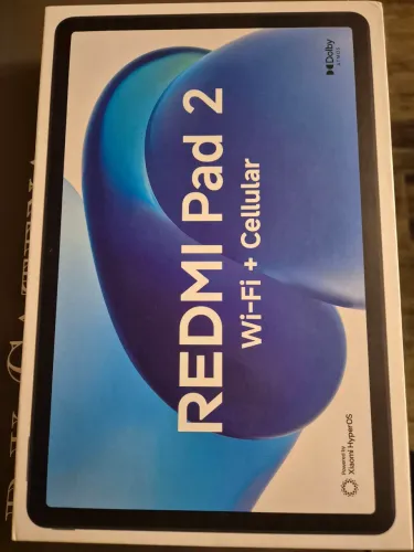 Tablet Xiaomi Redmi Pad 2 Cinza 256GB c Wi-Fi e Rede Móvel 