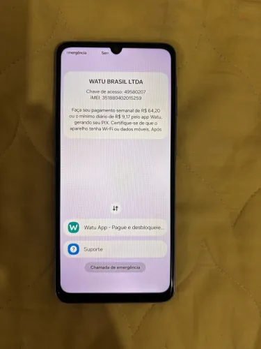 Celular galáxia A 07