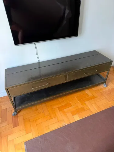 Rack / Estante Industrial TokStok Brás 153 com Gavetas e Rodízios