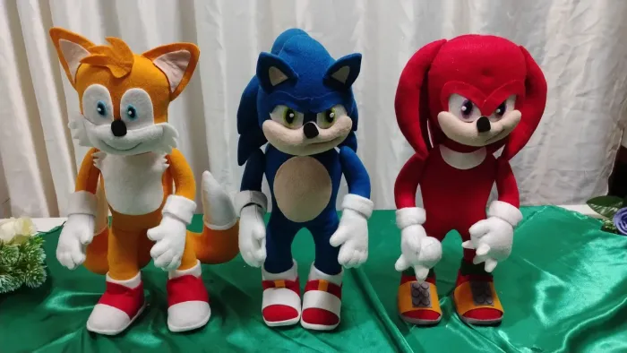 Personagens em feltro