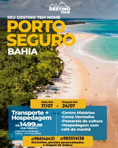 Viagem Porto Seguro 