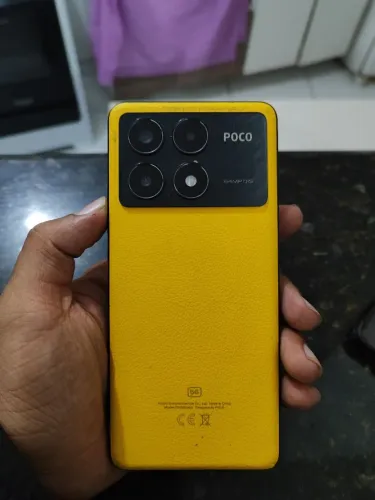 POCO X6 PRO 512GB VERSÃO PREMIUM CORO( IMPRESSÃO DIGITAL OFF)