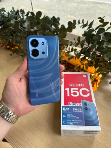 XIAOMI REDMI 15C 128GB/4GB RAM - 1 ANO DE GARANTIA