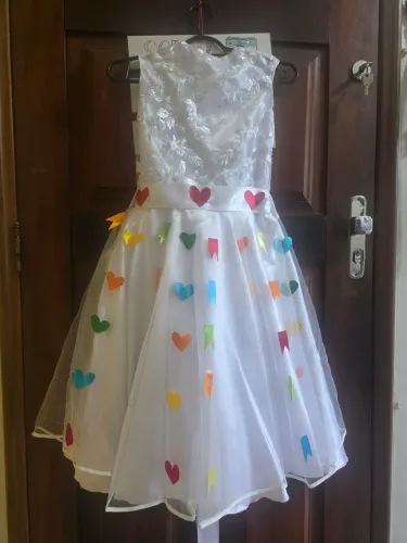 Vestido de noiva caipira
