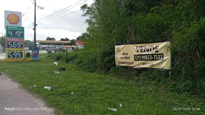 Terreno de 33.496 M² - NEGÓCIO/PARCERIA IMOBILIÁRIA/VENDA - 3.500.000