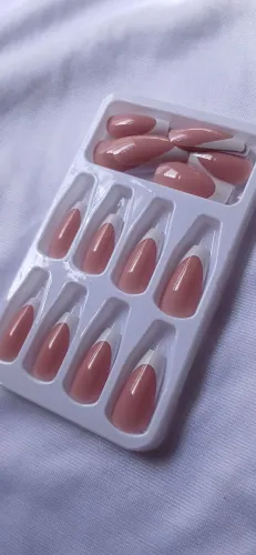 Unhas postiças realista 