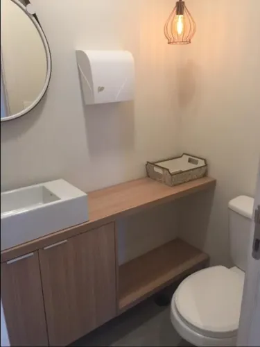 Sala comercial para locação no Condomínio Infinity Trade Center - 32m² - copa - sacada - b