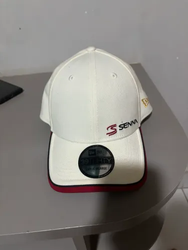 Boné ORIGINAL edição limitada do Senna, da NEW ERA