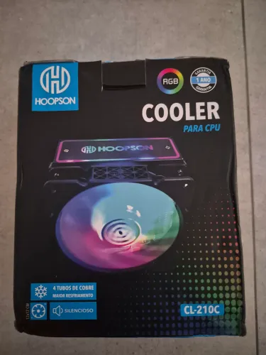 cooler para processador da marca Hoopson, modelo CL-210C
