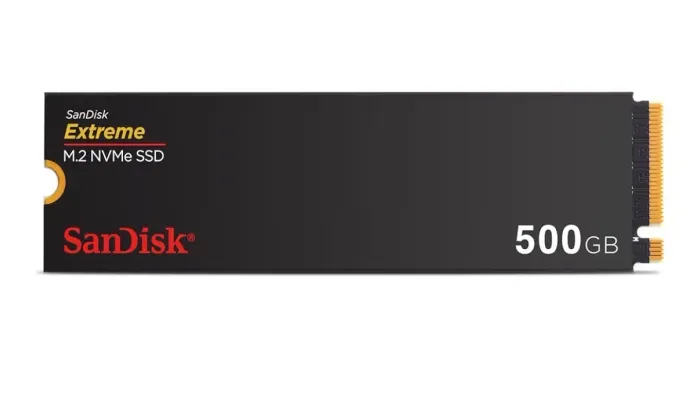 M.2 NVMe SSD - PCIe Gen 4.0,500GB Extreme M.2 NVMe - SDSSDX3N-500G-G2 SDSSDX3N-500G-G26