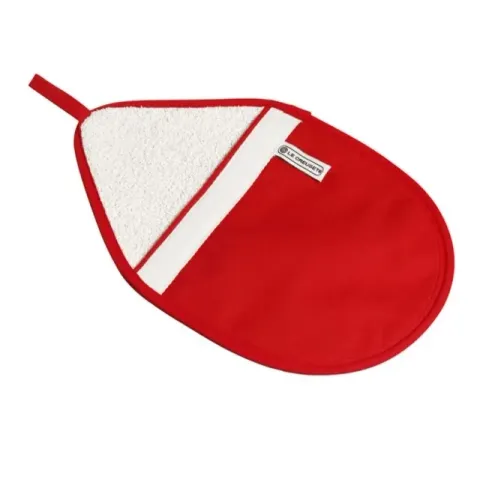 Pegador de Forno & Suporte Panela Oval Vermelho Le Creuset