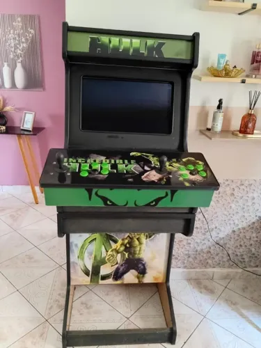 Fliperama Arcade Hulk 2 Jogadores - Multijogos