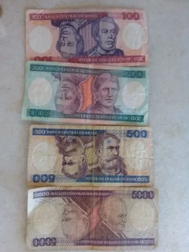 CÉDULAS ANTIGAS P/ COLECIONADOR