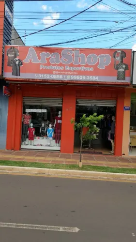 LOJA DE ARTIGOS ESPORTIVOS COMPLETA CENTRO ARAPONGAS