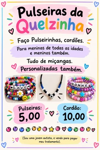 ? Joias de Miçangas para qualquer idade
