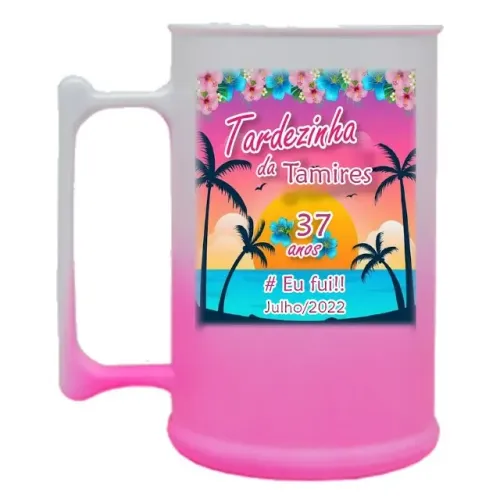 canecas de chopp acrilica 300ml personalizadas