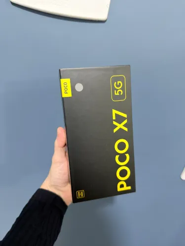 Poco X7 5G 256GB 8GB impecável produto novo com nota fiscal e garantia da loja