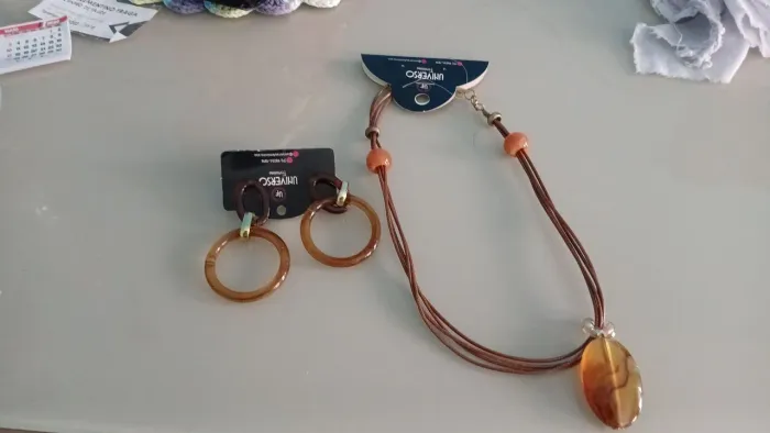 Conjunto de Colar e brinco