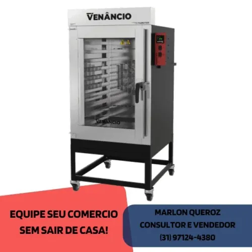 Forno Turbo Elétrico 10 Esteiras Venâncio