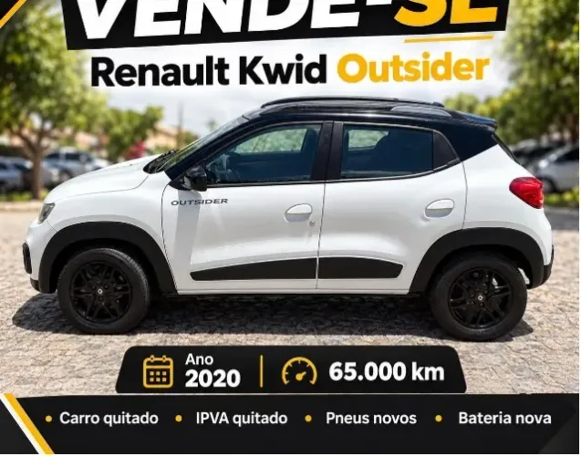 Renault Kwid Outsider 1.0 Flex 12V 5P Mec. 2020