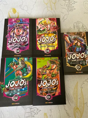 Mangás JoJo - Parte 2 completa