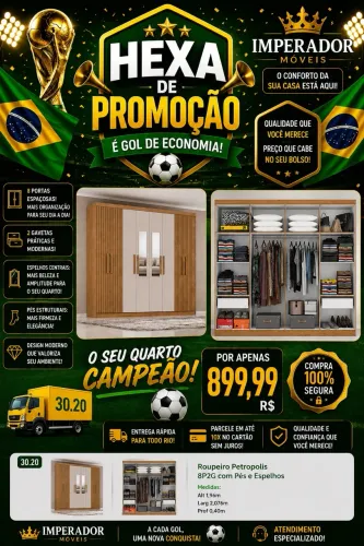 Guarda Roupa Petrópolis