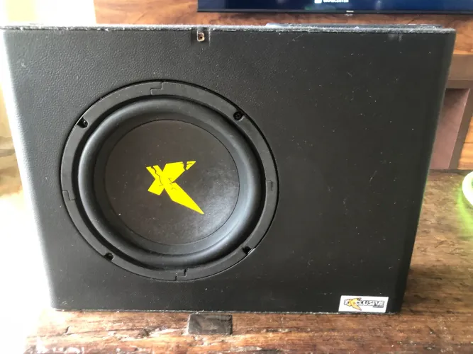 Caixa Slim Sub Exclusive 8 Pol 200w Universal Sub sem Chicote