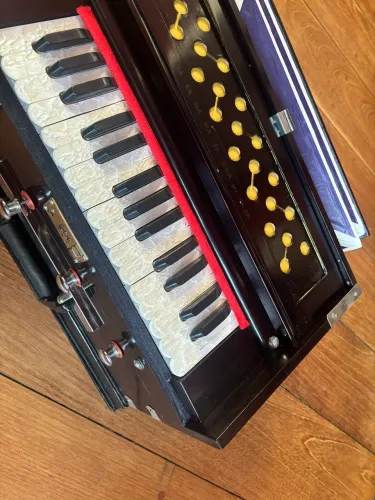 Harmonium Indiano 2½ Oitavas - Afinado e Muito Bem Conservado
