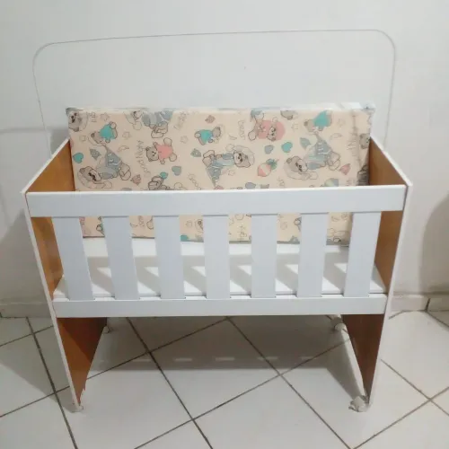 Mini berço com colchão