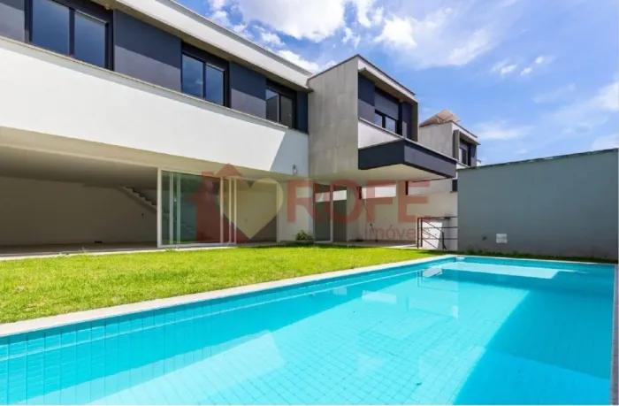 Casa em Condomínio "Novo" 04 suítes 04 vagas de garagem 427m² no Brooklin com piscina priv