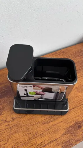 Dispenser detergente Luxo Inox base antiderrapante