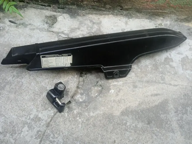 COBRE CORRENTE DA MOTO TORNADO+ CADEADO SEM A CHAVE OK
