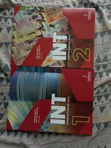 Livros de interpretação de texto do poliedro