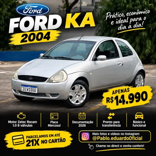 Ford KA GL 1.0i Zetec Rocam 2003