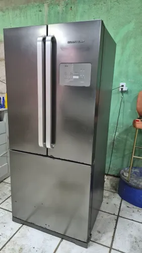 Geladeira brastemp duas portas side